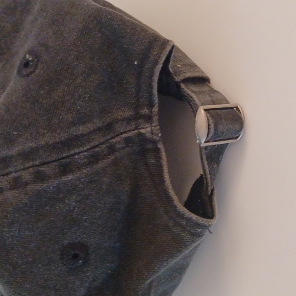 Indian Motorcycle Gray DEMIM VINTAGE Cap HAT - Picture 4 of 6